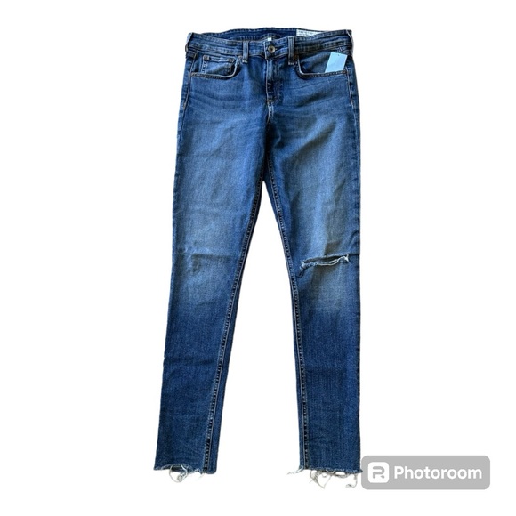 Rag & Bone Cate Mid-Rise Skinny Jean in Juni Blue. Women’s 29. Inseam 26”. - Picture 9 of 9